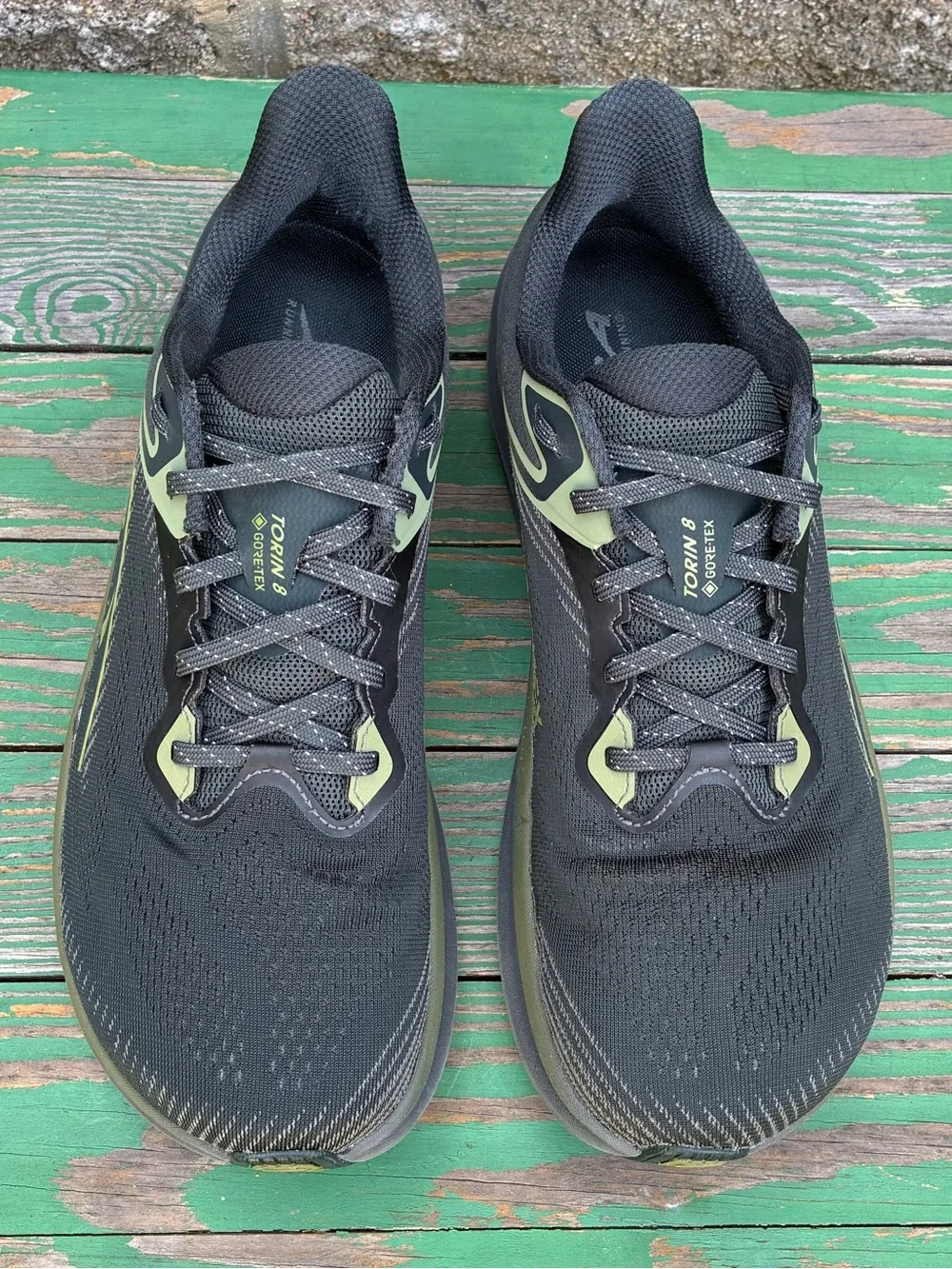 Altra Mens Torin 8 GTX Running Shoes Black/Grey Sz 10 Sneakers